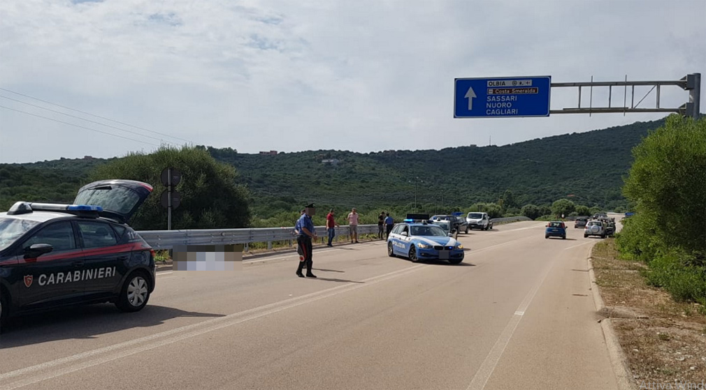 Olbia: incidente mortale a Suiles