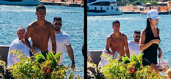 Costa Smeralda, è arrivato anche il neo juventino Cristiano Ronaldo!