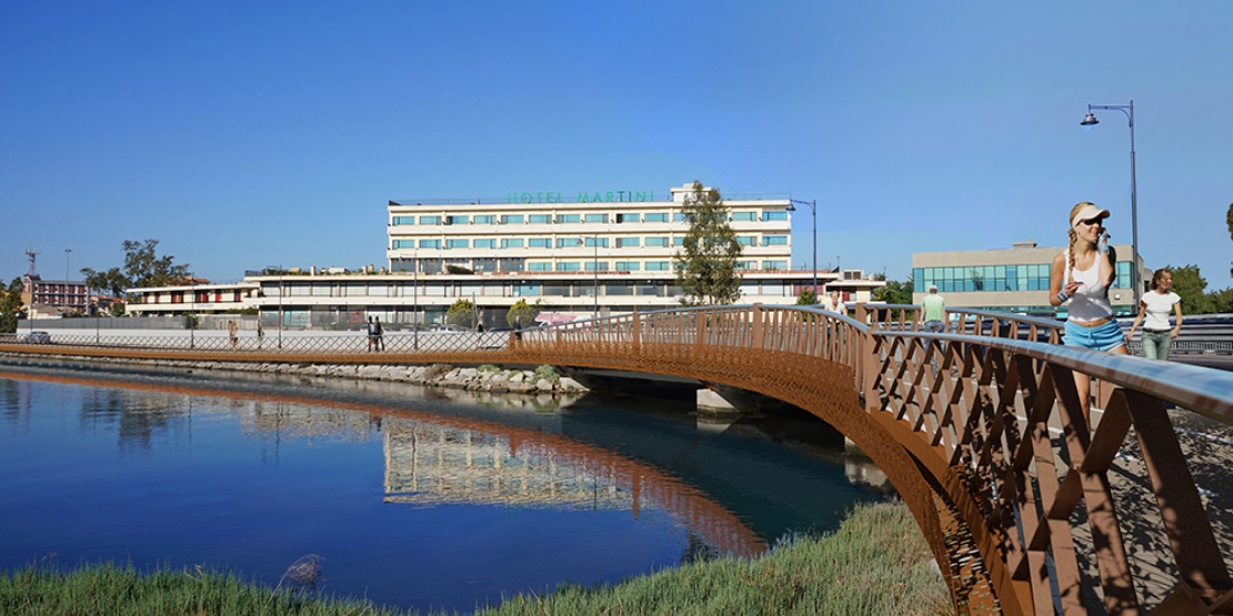 Olbia, un futuro ciclabile: dalla pista sull'acqua a quella fotovoltaica