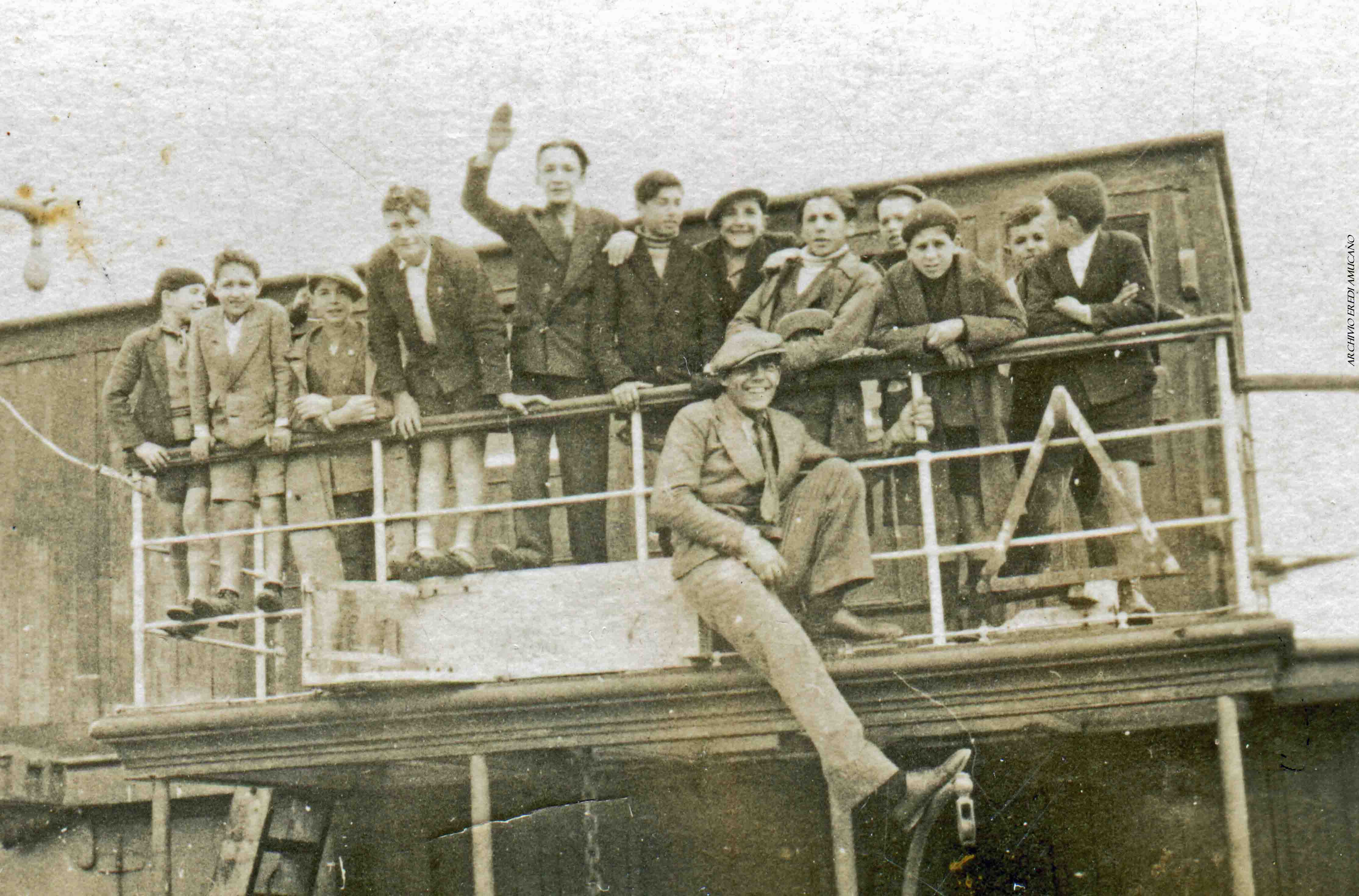 Olbia: una rara foto di gruppo del 1932
