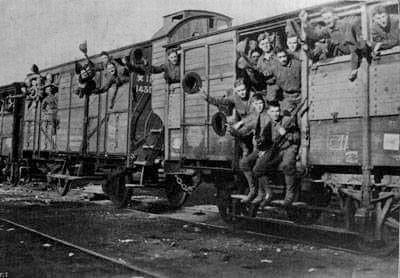 Il treno per la guerra. 4 novembre - di Pasquale Demurtas