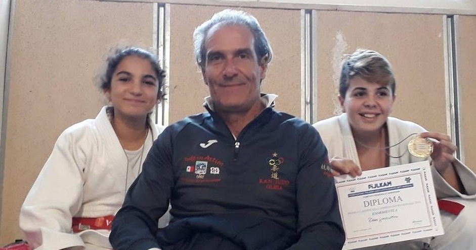 Kan Judo Olbia: tre medaglie e un titolo