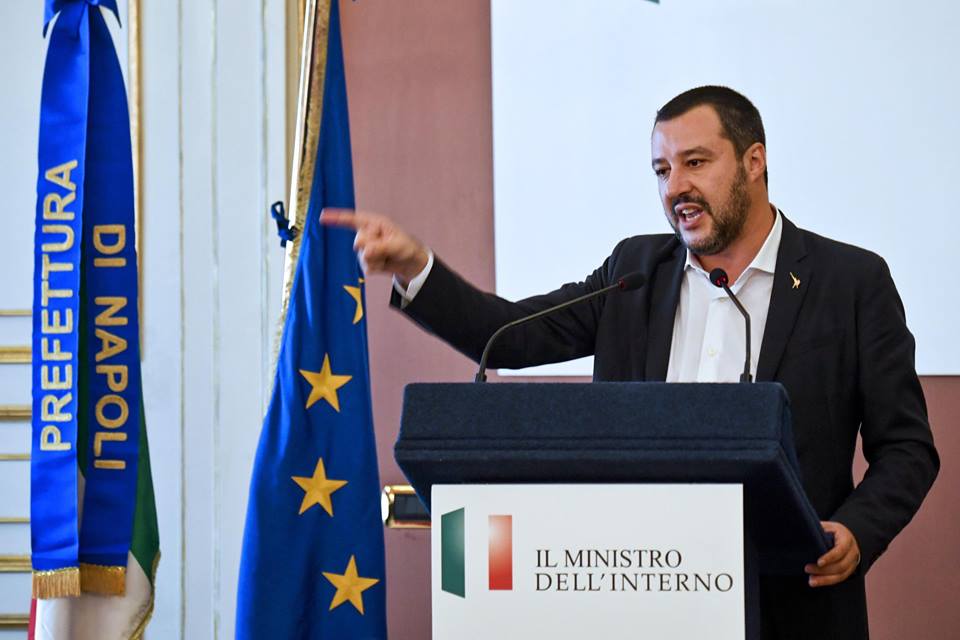 Olbia: arriva il ministro Matteo Salvini