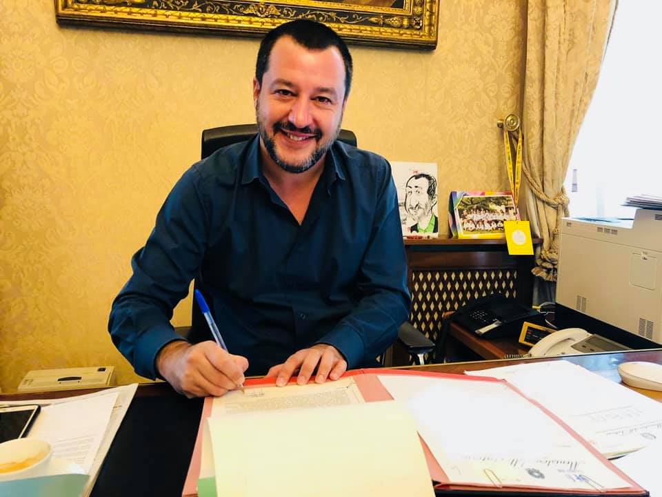 Matteo Salvini torna in Gallura