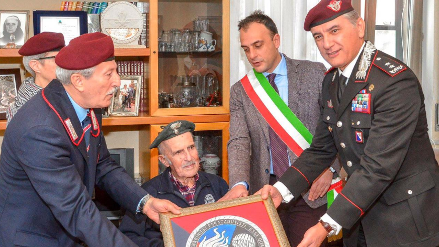 Nord Sardegna: eroe centenario festeggiato dai Carabinieri