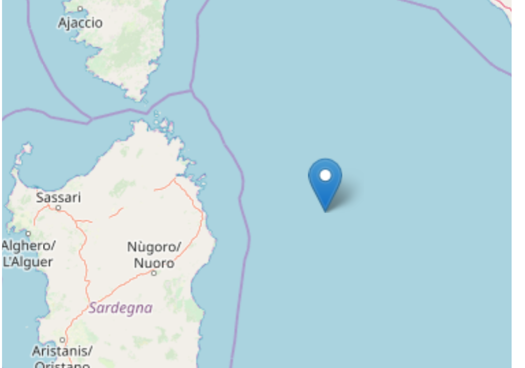 Sardegna, terremoto al largo: sentito a Olbia