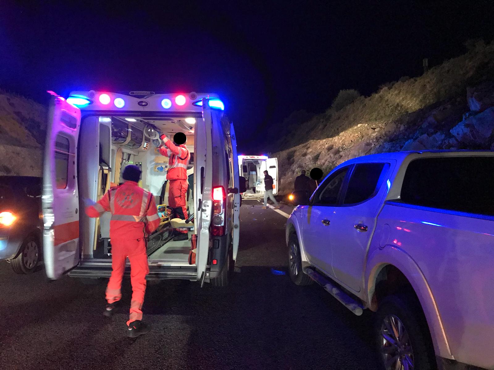 Olbia, Incidente sulla Ss 131 Dcn: feriti