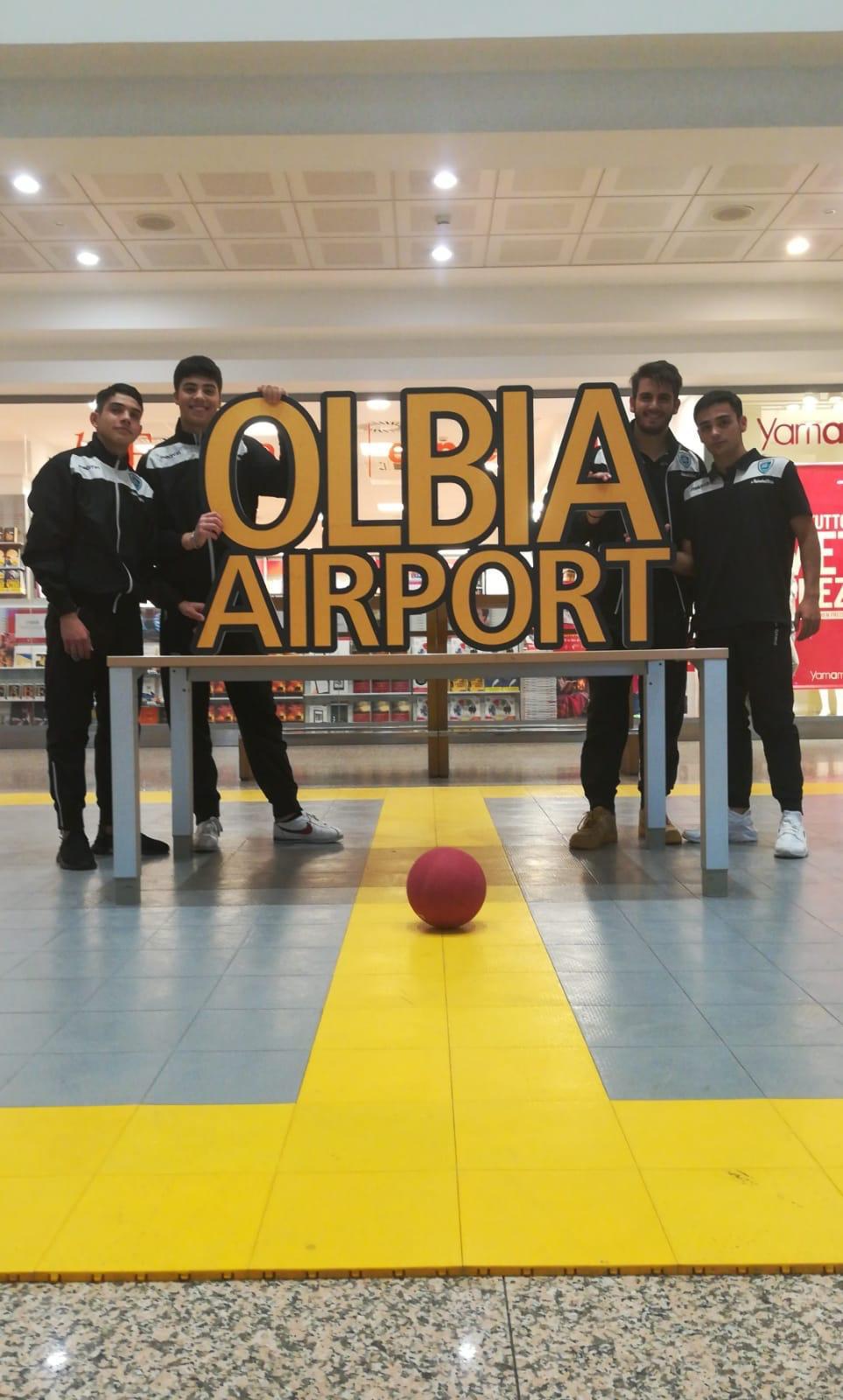Olbia: tutto pronto in Aeroporto per il torneo di Teqball