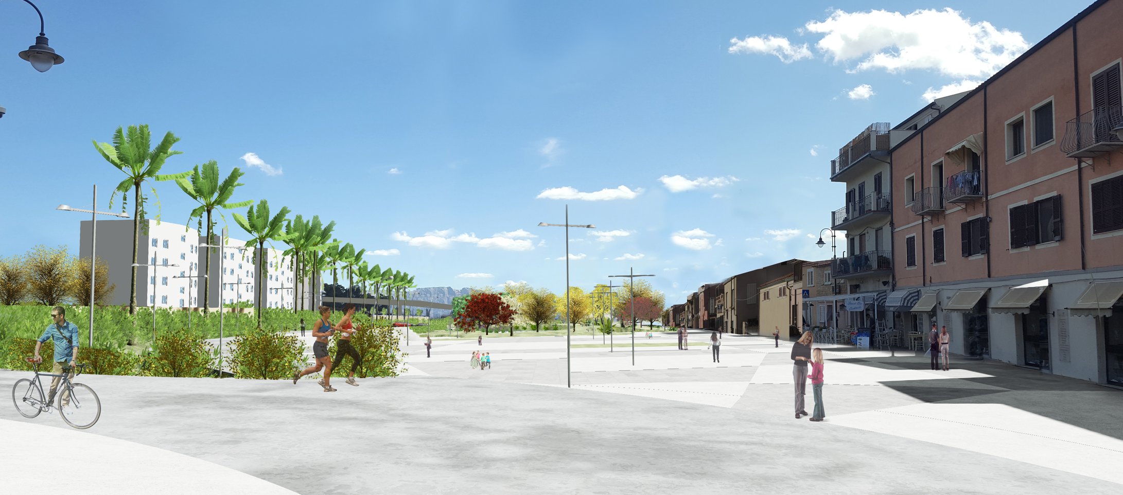 Golfo Aranci: ecco come cambia Piazza La Piccola