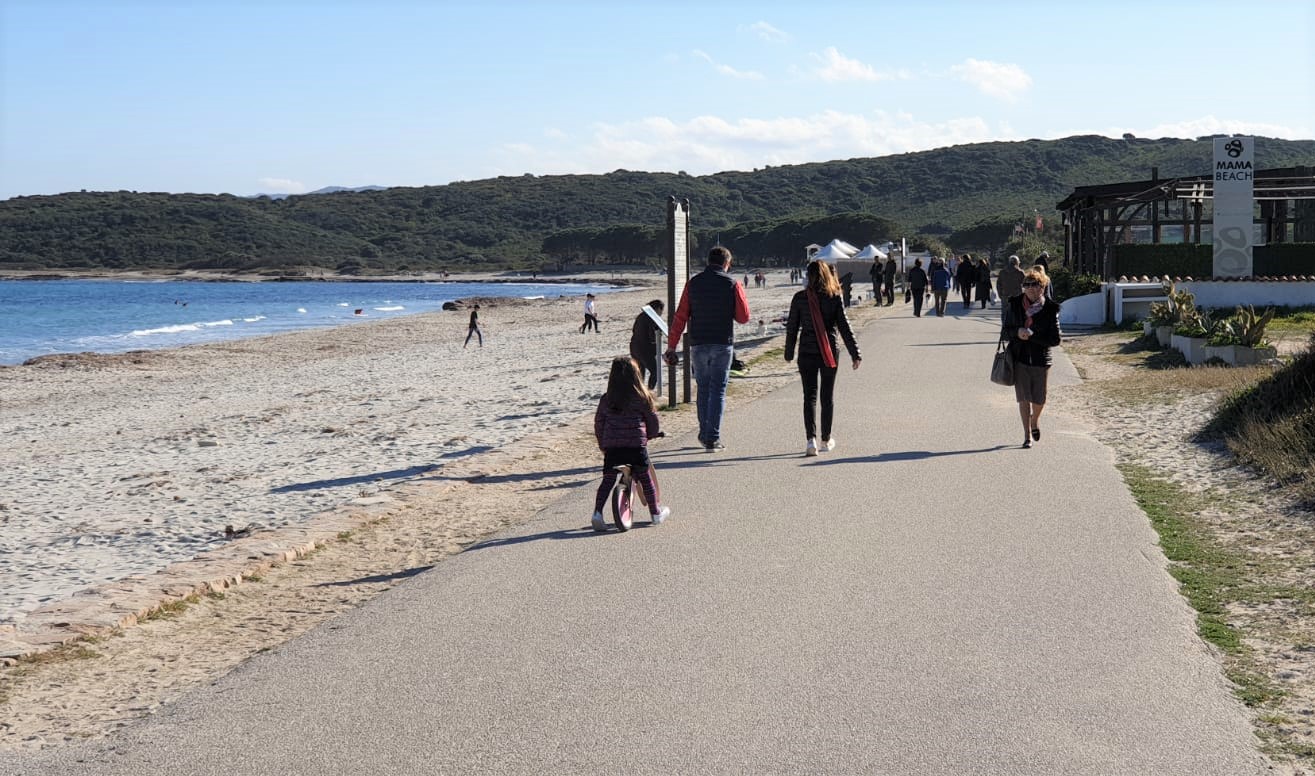 Olbia: Pittulongu è la spiaggia più amata dagli olbiesi anche in inverno