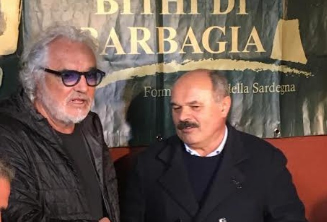 Briatore e Farinetti a Bitti per sostenere i pastori sardi