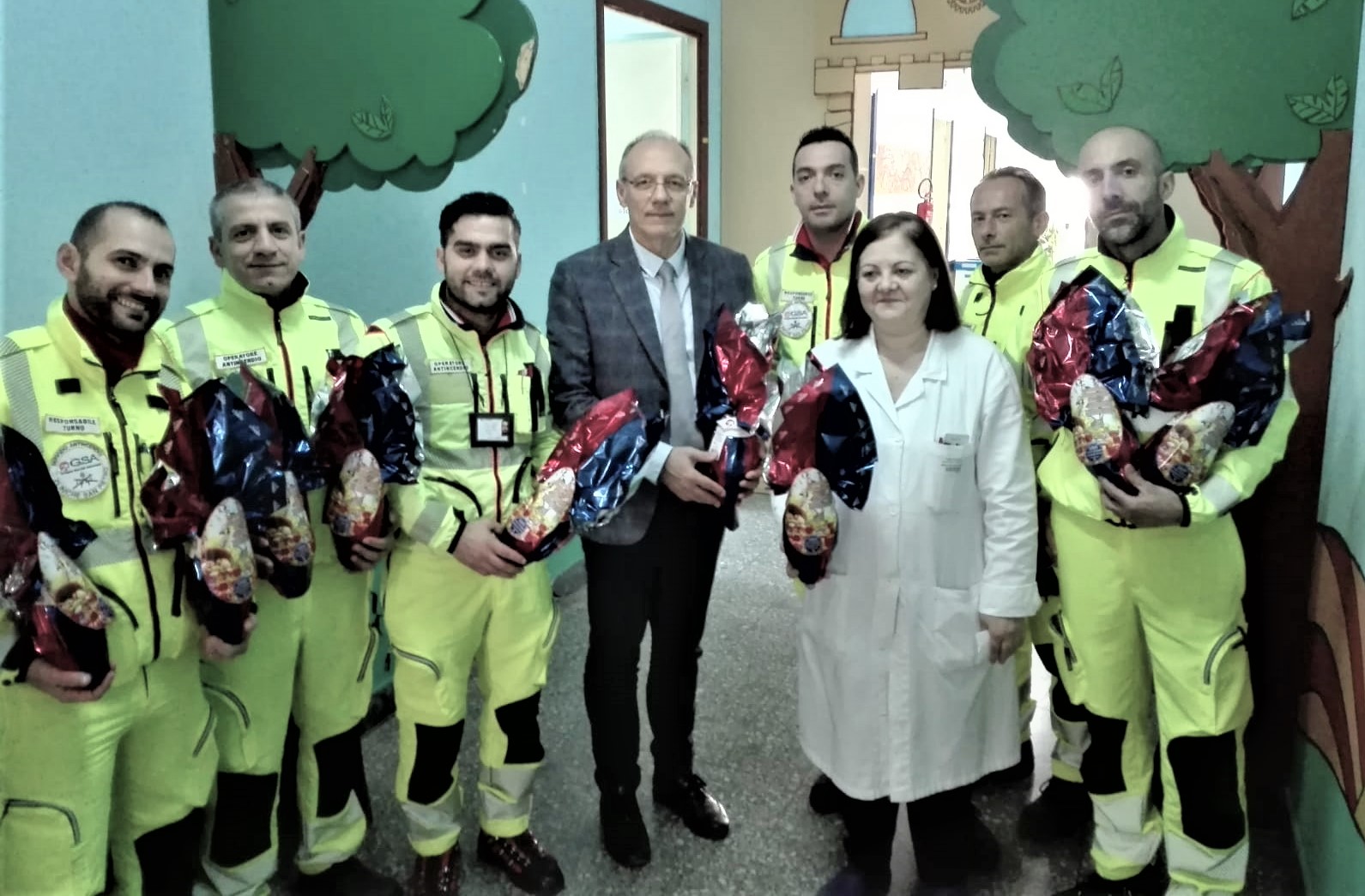 Nord Sardegna: nel reparto pediatria arrivano le uova di Pasqua