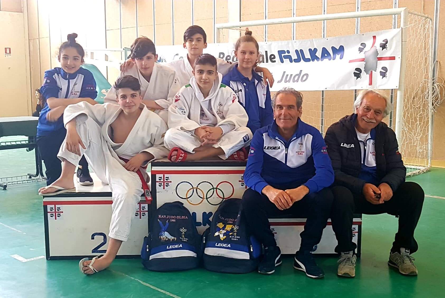 Olbia,Kan judo: ancora un podio per il team  di Calvisi
