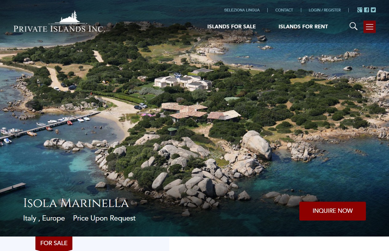 Golfo Aranci: l'Isola di Marinella è in vendita
