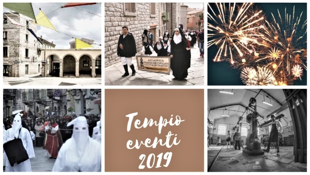 Tempio Eventi 2019:  prorogati i termini del bando