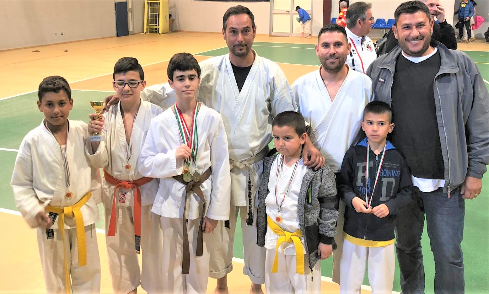 La Sho Ken Karatè-do Arzachena conquista tre medaglie ai Campionati regionali di Karatè