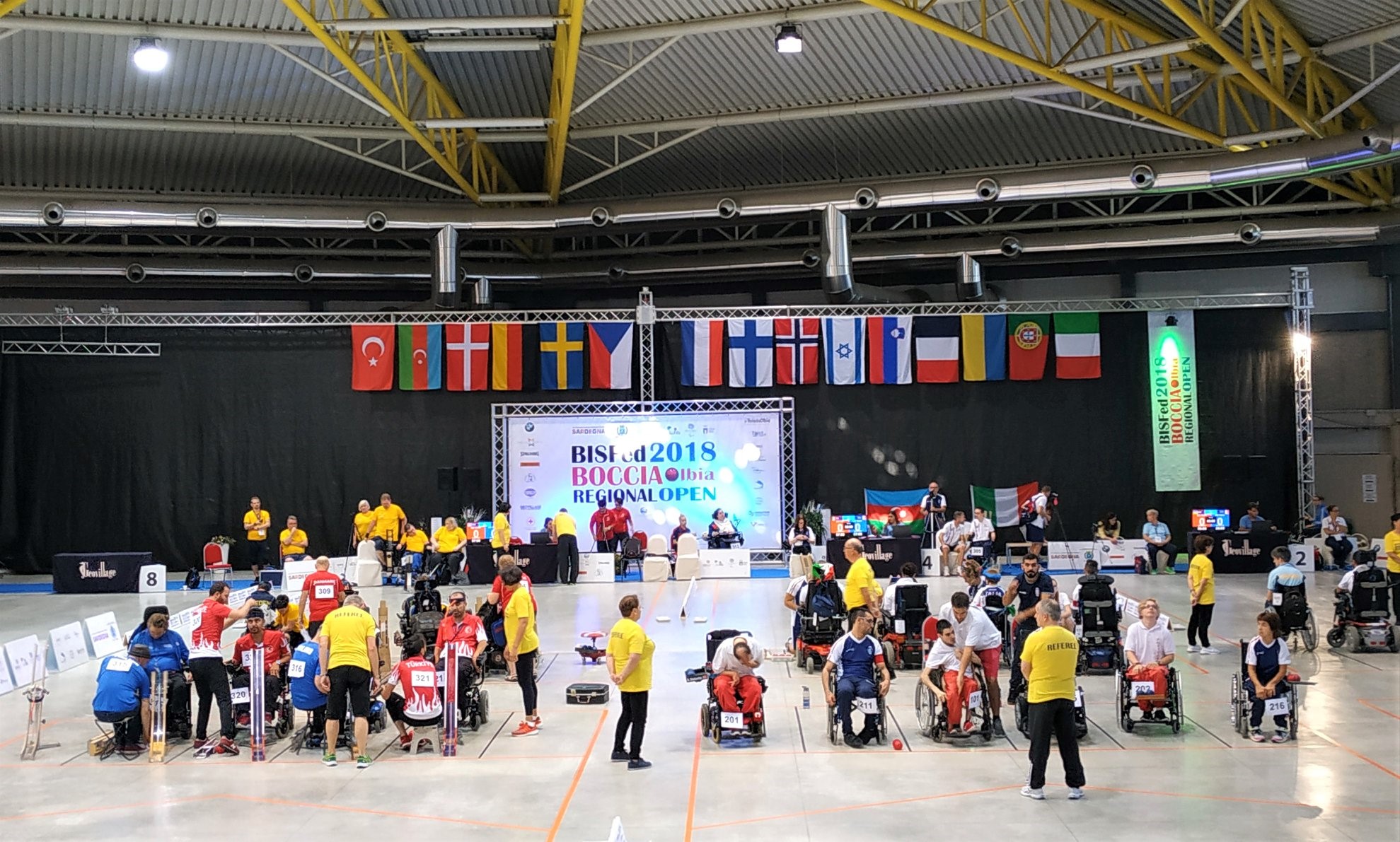 A Olbia la grande Boccia Paralimpica per il BisFed Regional Open 2019