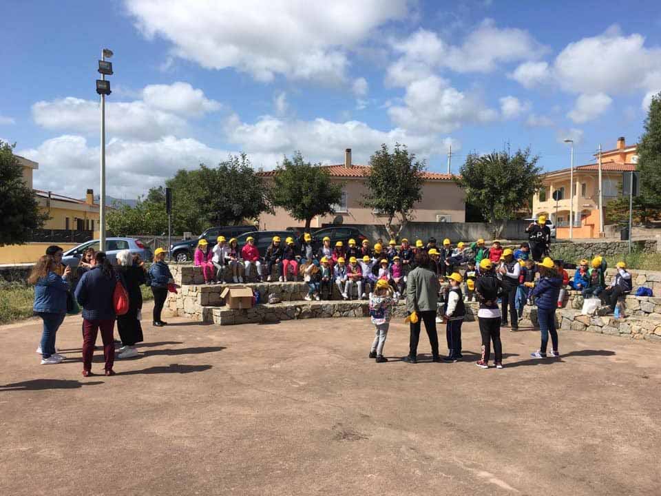 Arzachena, ambiente: 45 alunni della scuola primaria   esempio per gli adulti
