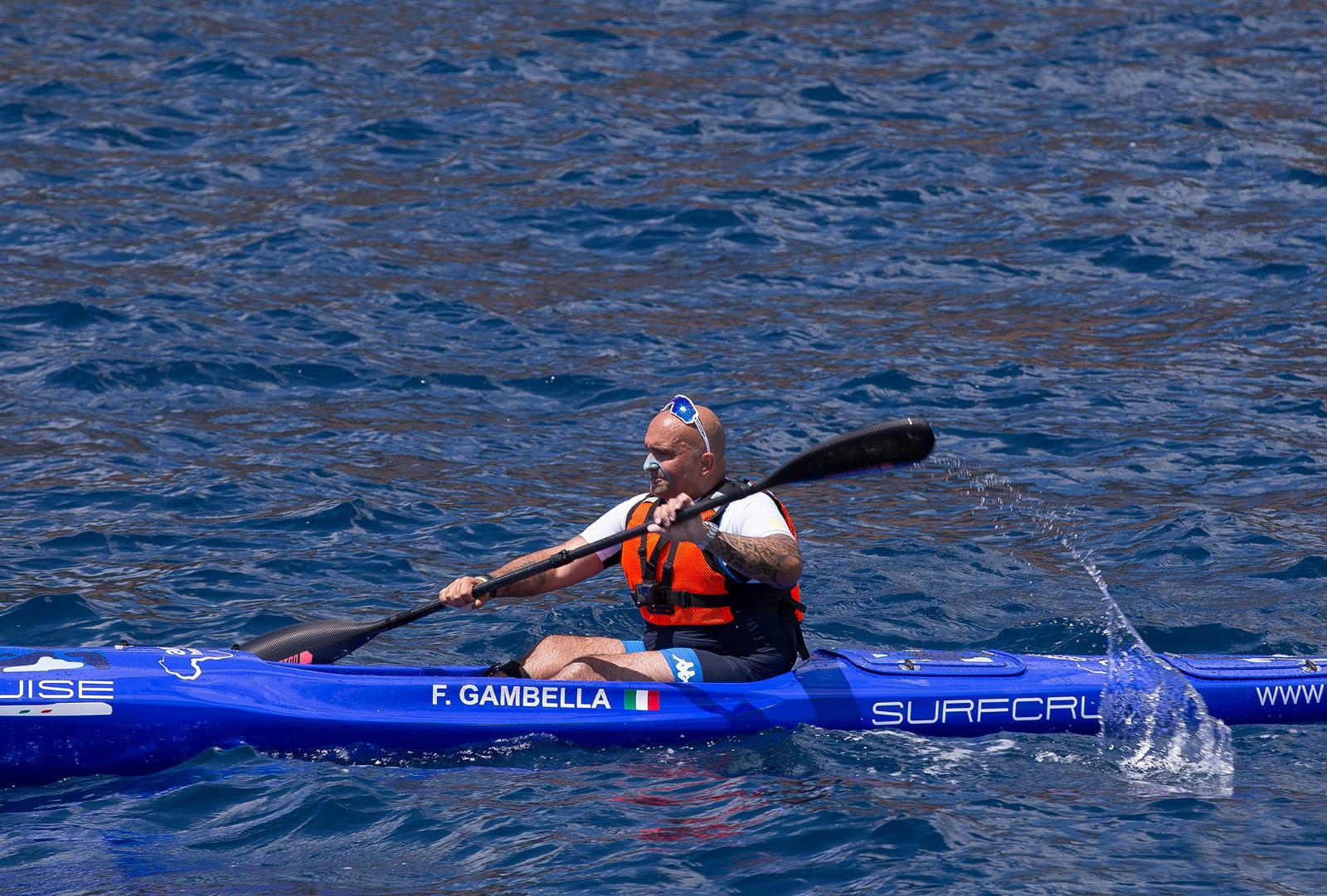 Elba, Kayak: nuova impresa del recordman Francesco Gambella
