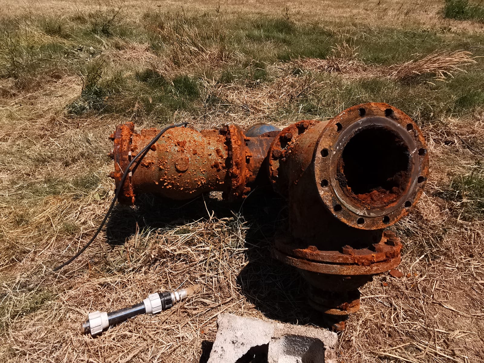 Olbia e Gallura: ecco le tubature arrugginite che portavano l'acqua