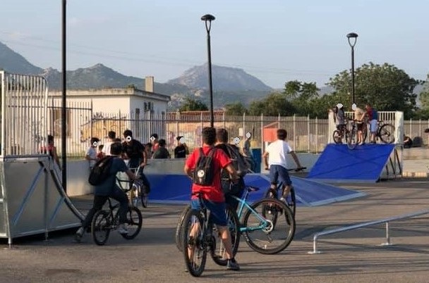 Olbia: il nuovo Skate park è già punto di ritrovo per i ragazzi