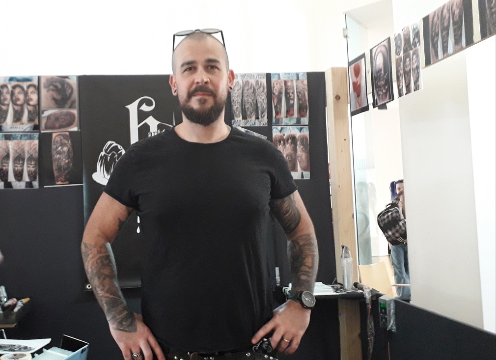 Olbia Tattoo Show: ecco Fabrizio Demartis, il re dello stile dark e realistico