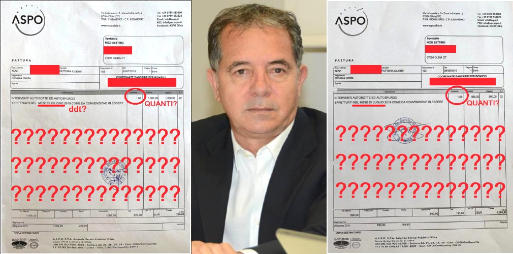 ASPO a Villa NIZZI: il Sindaco mostra 2 fatture senza dati, non risponde e ci fa denunciare dal Comune