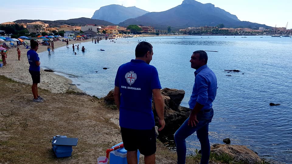 Golfo Aranci, divieto di balneazione: Mulas fiducioso per una celere revoca