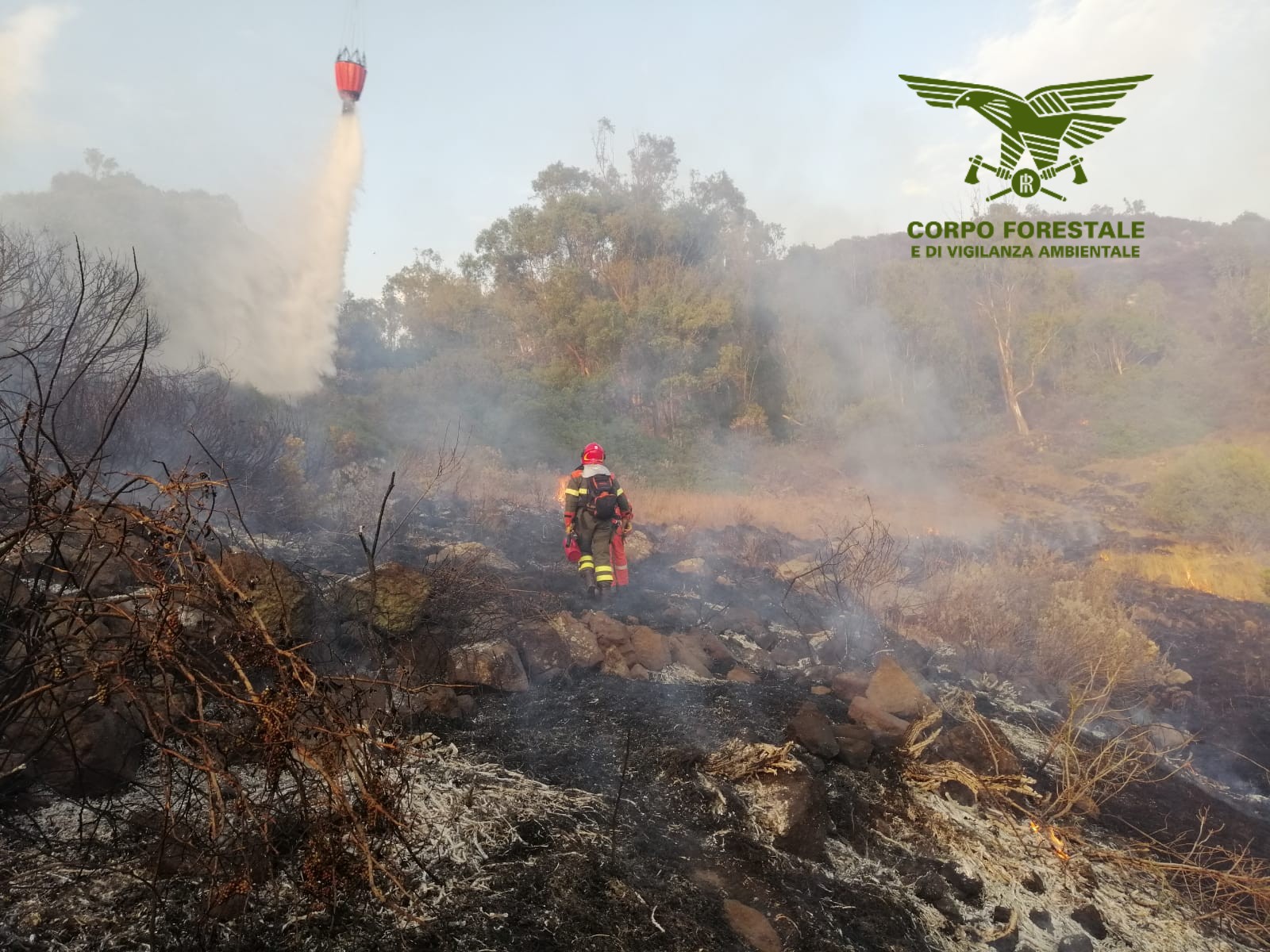 Sardegna: un'altra giornata di incendi sull'isola