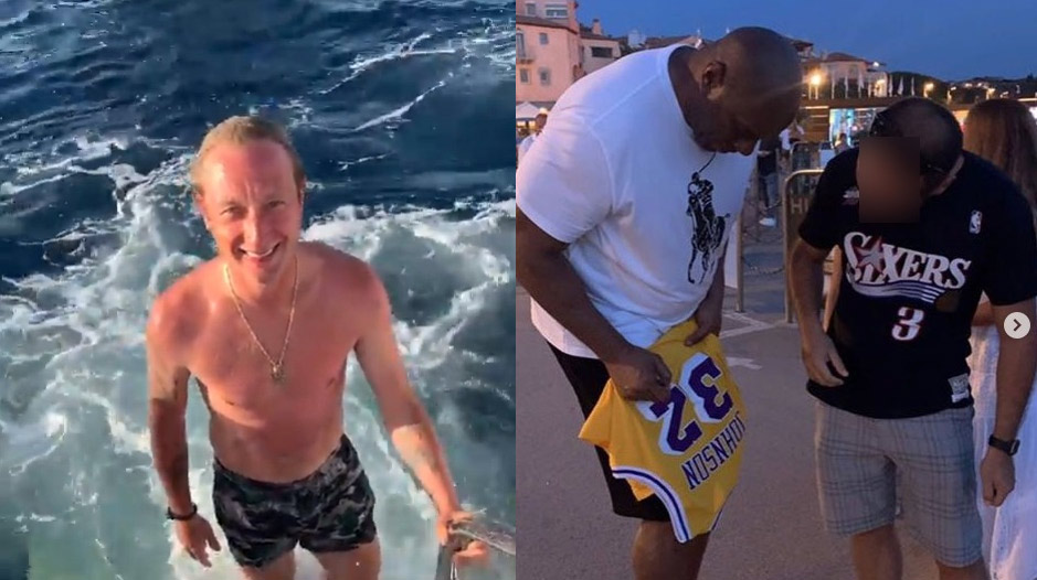 Porto Cervo, parata di vip: Leo Di Carpio, Magic Johnson e Plushenko