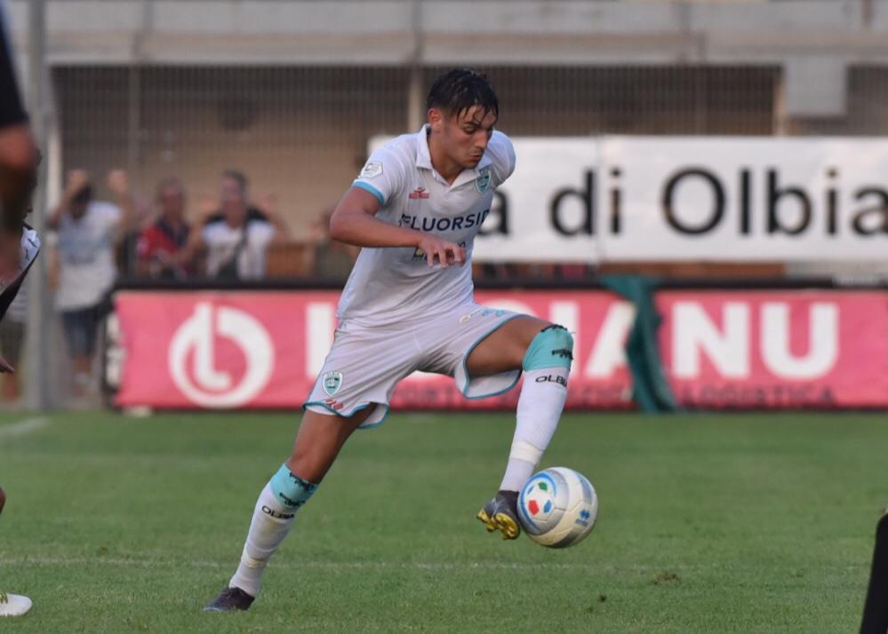 Olbia calcio: per  Mattia Pitzalis è nazionale