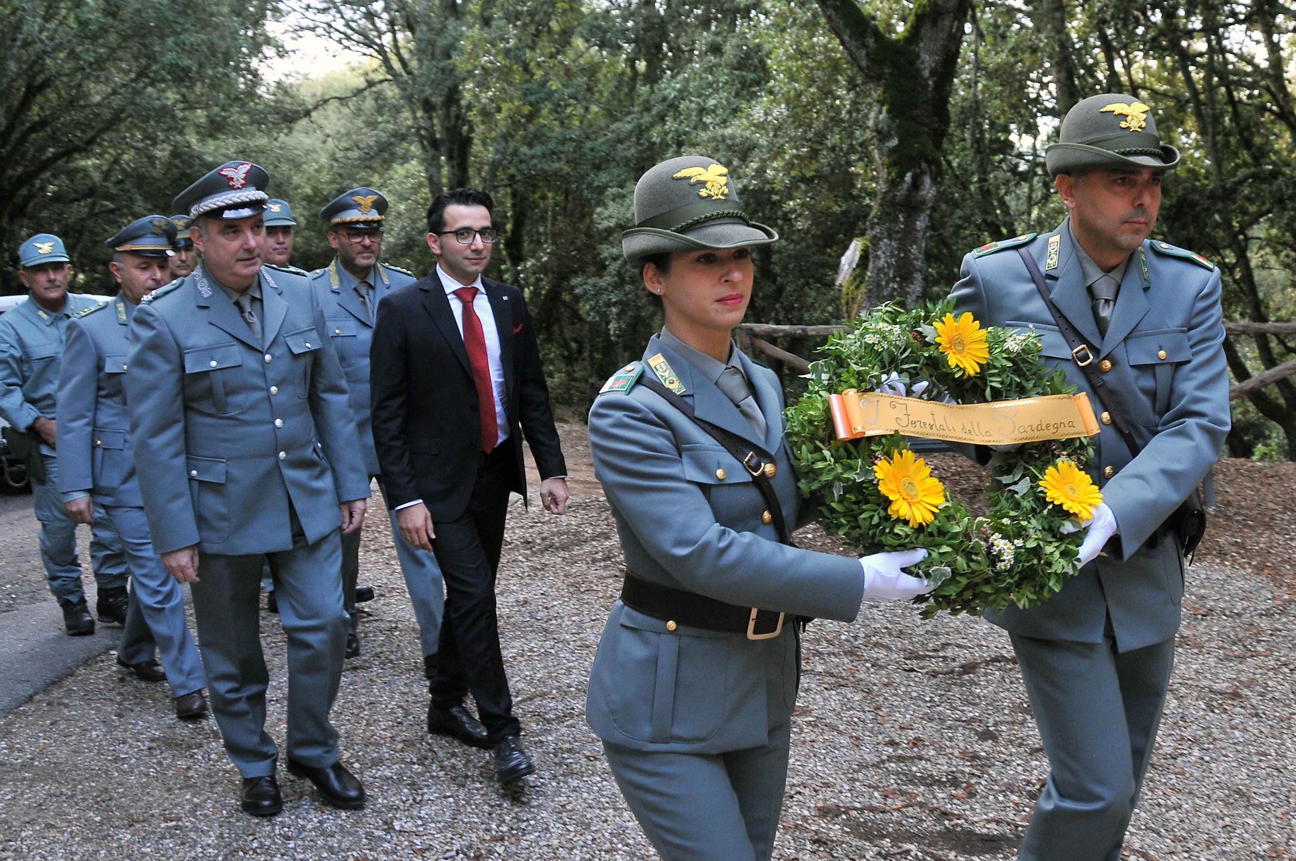 Corpo Forestale della Sardegna: celebrato il 174° anniversario