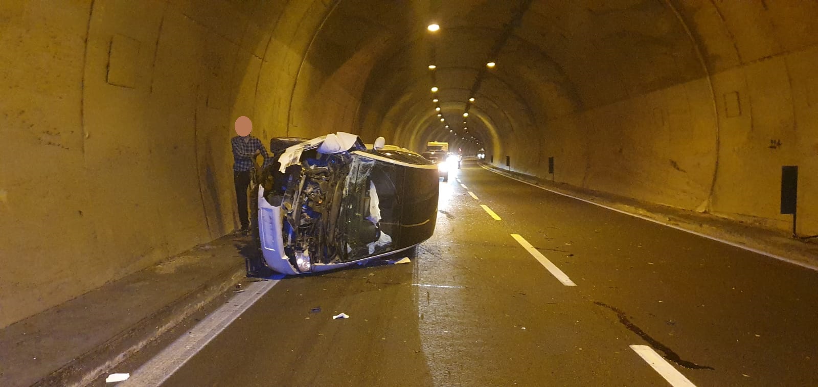 Budoni: incidente all'interno della galleria S'Iscala in direzione Olbia