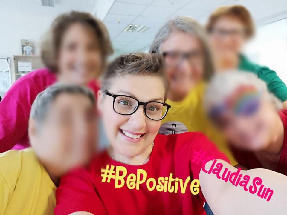 A Olbia Claudia Puddu: #bepositive contro il cancro