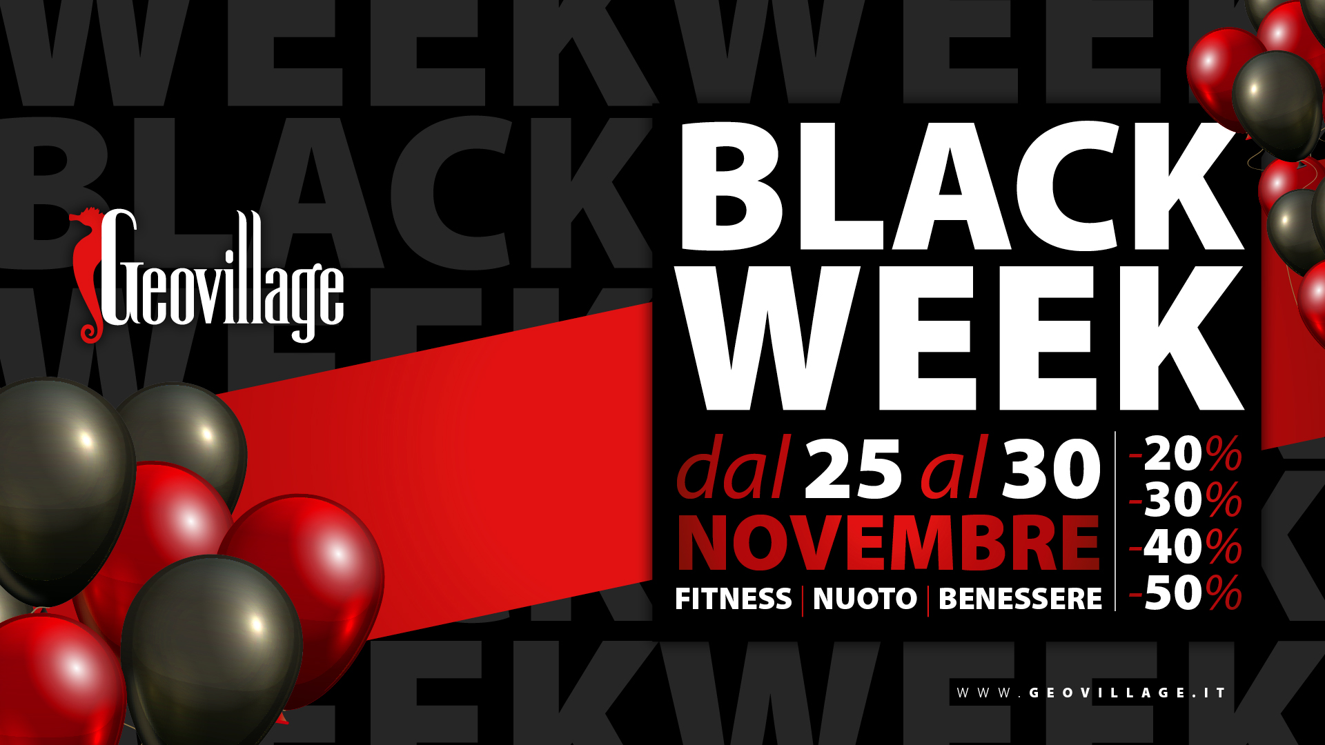 Geovillage Black Friday: promozioni da non perdere