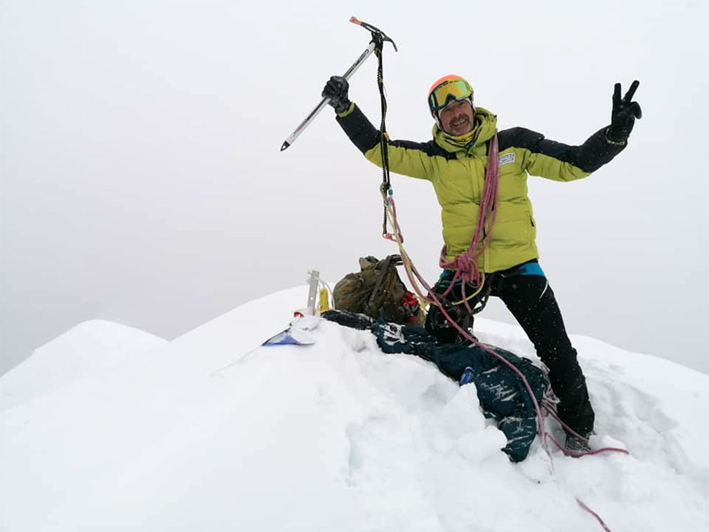 Olbia, alpinismo e solidarietà: Ernesto Mascitelli racconta la sua grande impresa