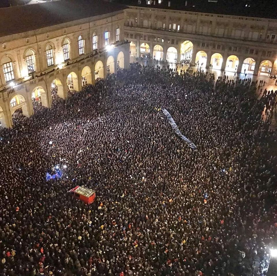 Olbia, Sardine verso flashmob: 