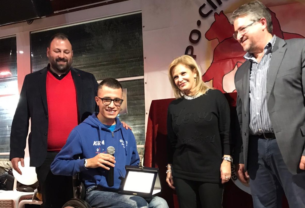 Olbia: Fabrizio Cavassa premiato dal Gruppo Cinofilo Gallurese