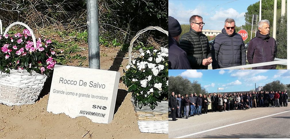 Olbia, una via per Rocco De Salvo: prezioso collaboratore Novamarine
