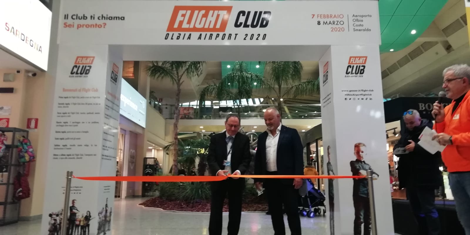 Olbia, via al Flight Club: l'Aeroporto prende vita