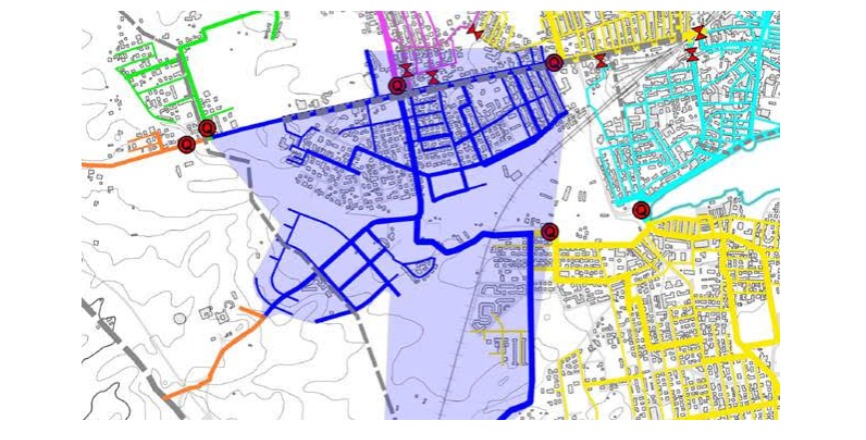 Olbia, lavori su rete idrica: 5 quartieri senza acqua