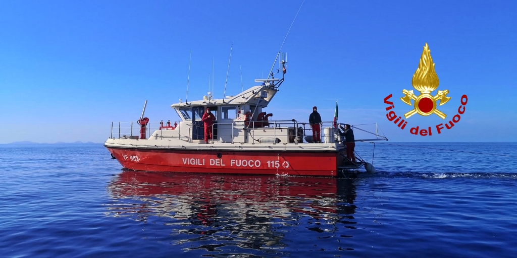 Castelsardo: in mare tronco di 20 metri alla deriva
