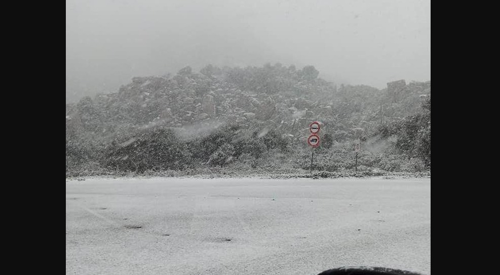 Gallura: è arrivata la neve