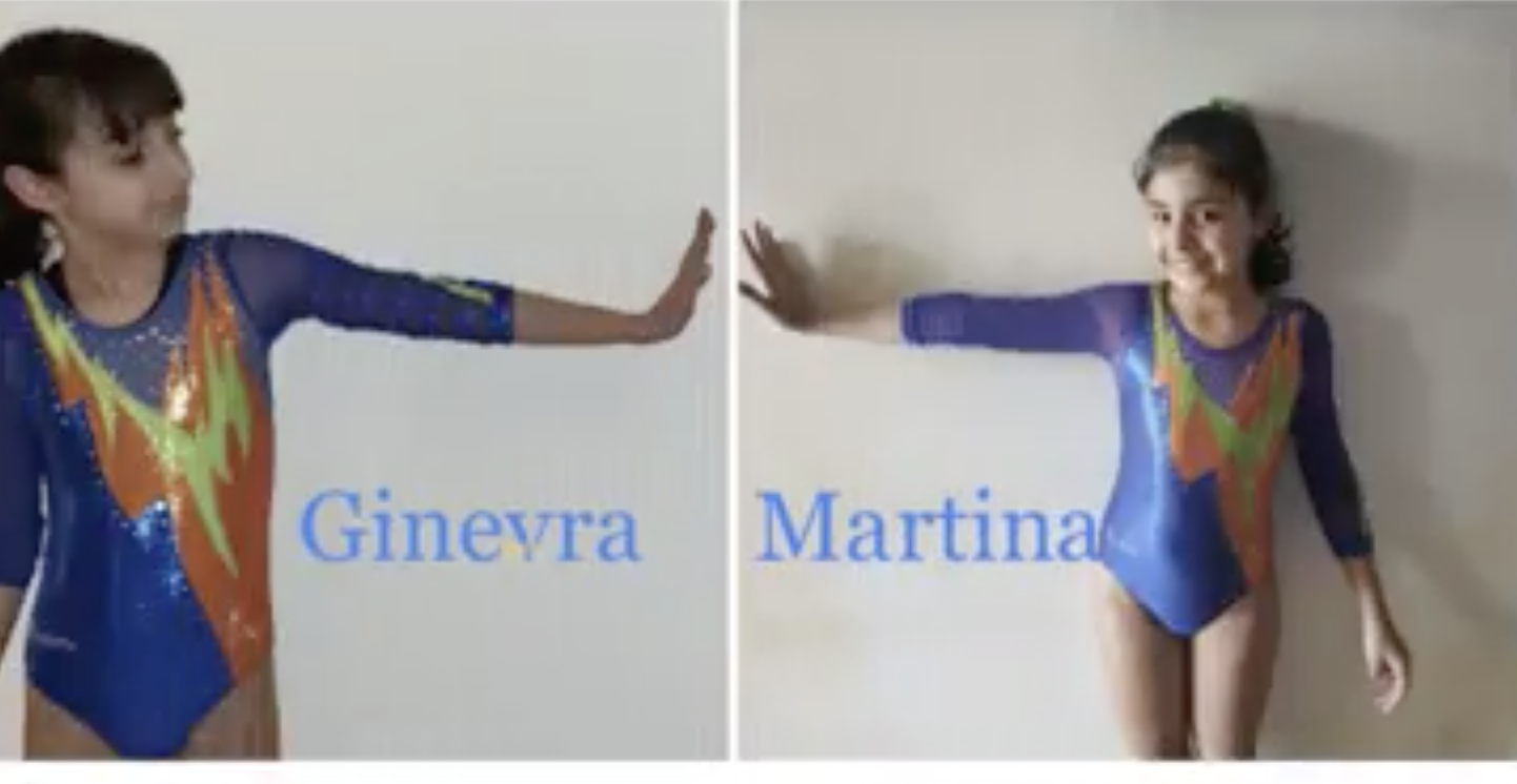 Olbia: il video delle piccole ginnaste per l'emergenza Covid