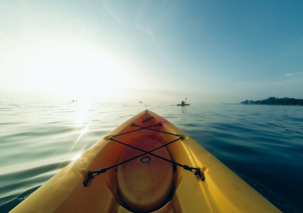 Olbia, kayak sotto costa e sole in spiaggia: 