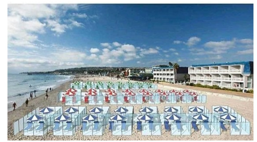 Turismo al Covid, ecco i box per le spiagge: balneari contrari