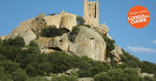 Olbia, Castello di Pedres luogo del cuore: via a nuova campagna FAI