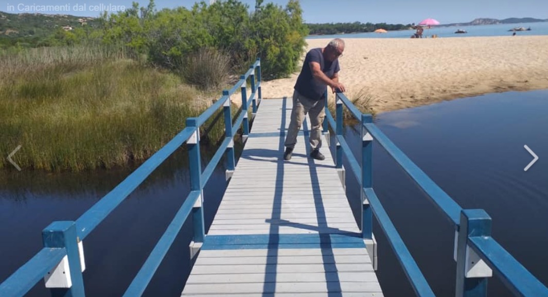 Arzachena: spiaggia Mannena accessibile anche ai disabili