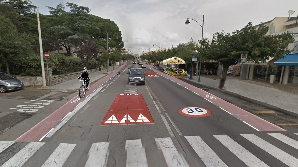 Olbia, pista ciclopedonale per l'aeroporto: 