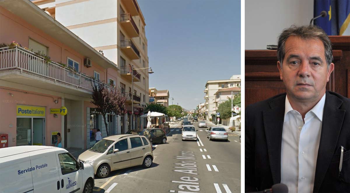 Olbia, viale Aldo Moro: rivolta commercianti contro Nizzi